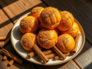 Bolinho de Chuva com Canela