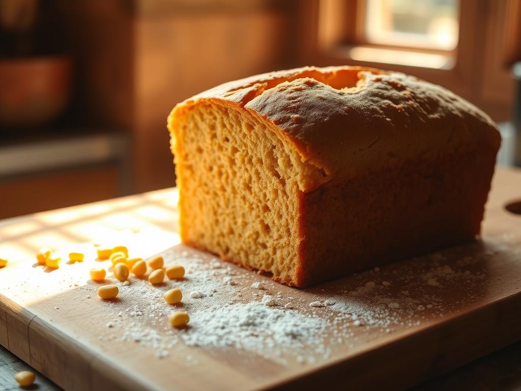 Pão Caseiro de Milho