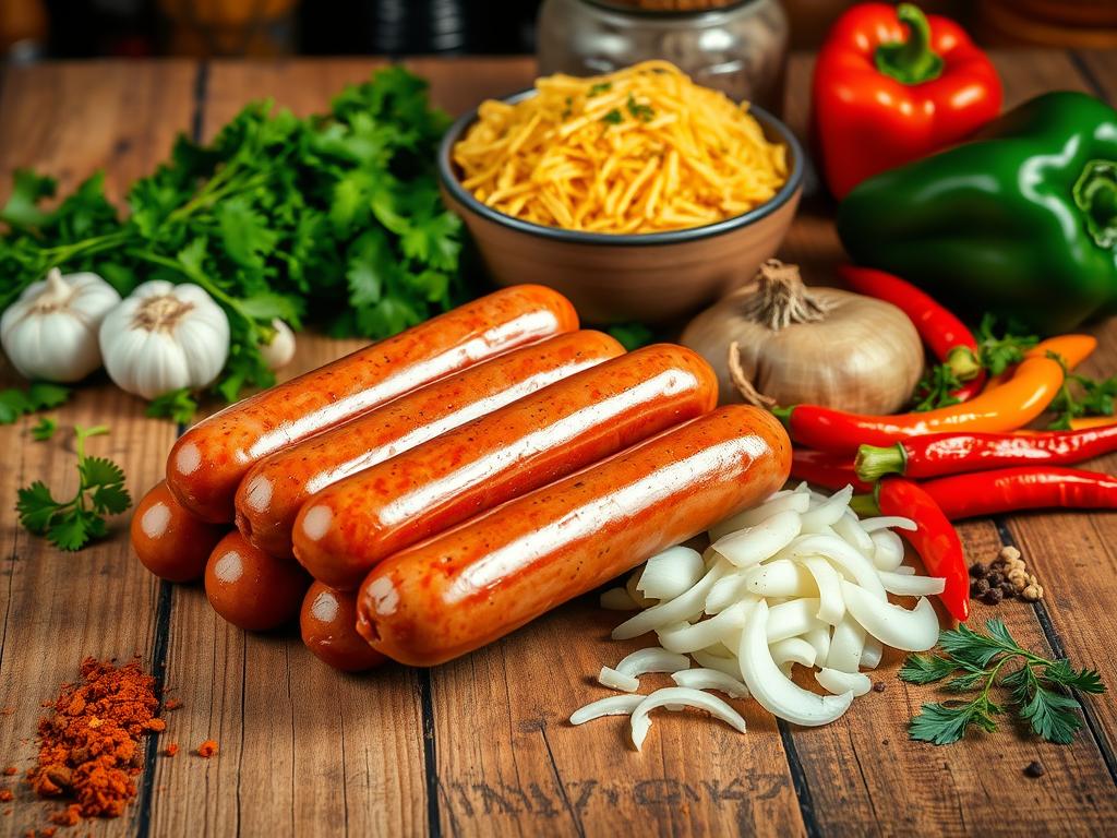 ingredientes receita linguiça caipira com farofa